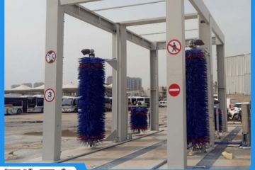 巴士大型洗車(chē)機(jī)-8年好口碑[隆茂鑫晟]